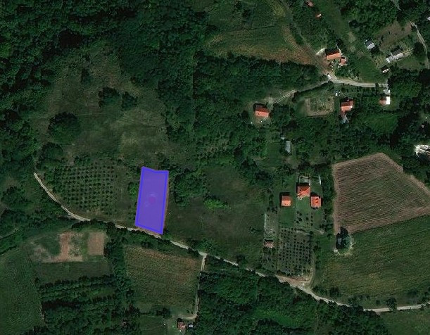 Building lot, 1317 m<sup>2</sup>, Rakovac, Krvavić