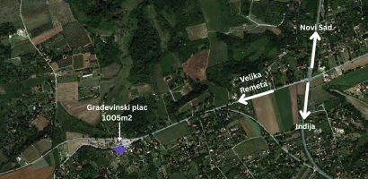 Plac, 1005 m<sup>2</sup>, Banstol, Banstol