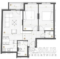 Apartment, Three-room apartment<br>67 m<sup>2</sup>, Širi centar