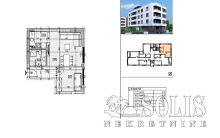 Apartment, One and a half-room apartment<br>36 m<sup>2</sup>, Telep - južni