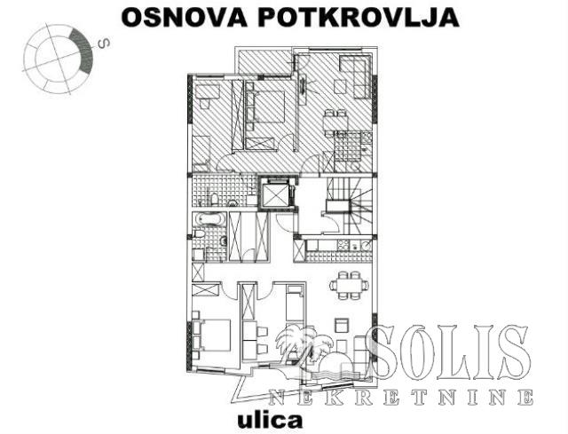 Apartment, Three-room apartment<br>56 m<sup>2</sup>, Socijalno
