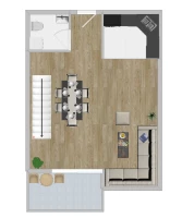 Apartment, Four- room apartment<br>98 m<sup>2</sup>, Podbara