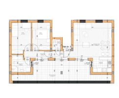Apartment, Three-room apartment<br>95 m<sup>2</sup>, Veternik