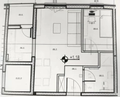 Apartment, One and a half-room apartment<br>37 m<sup>2</sup>, Novo naselje