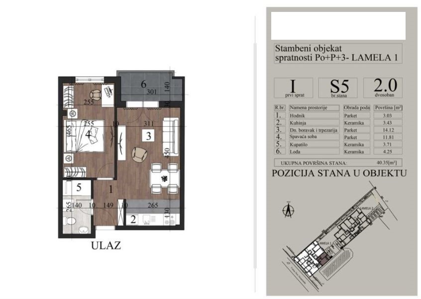 Apartment, Novi Sad, Telep - južni | Šifra: 1049404