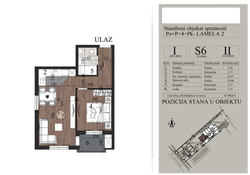 Apartment, Novi Sad, Telep - južni | Šifra: 1049441