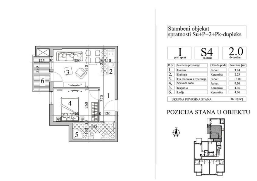 Apartment, Novi Sad, Nova Detelinara | Šifra: 1049621