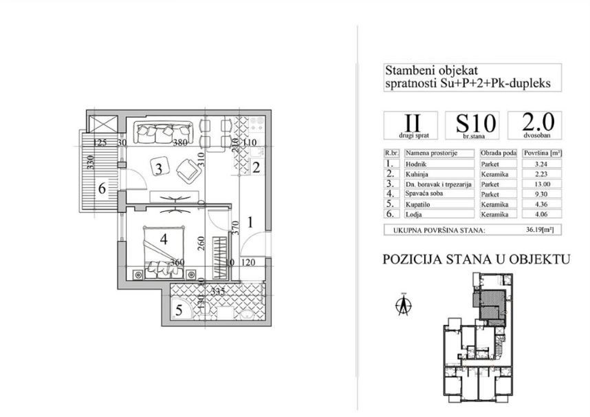 Stan, Novi Sad, Nova Detelinara | Šifra: 1049630