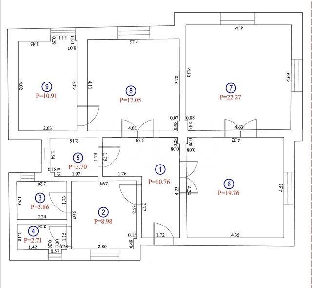 Novi Sad Centar Four- room apartment