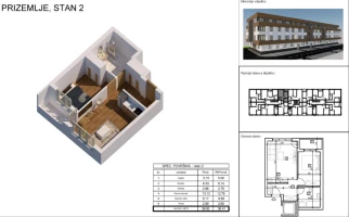 Stan, Dvosoban<br>40 m<sup>2</sup>, Adice
