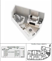 Stan, Jednosoban<br>29 m<sup>2</sup>, Telep - južni