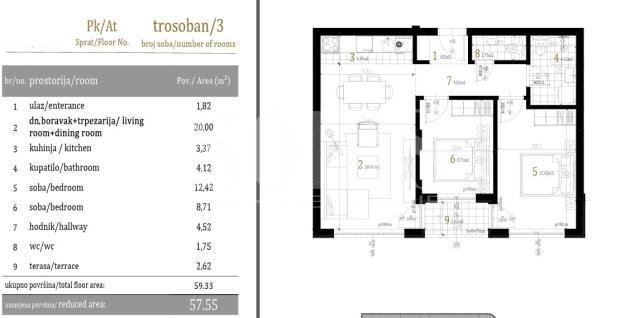 Apartment, Petrovaradin, Centar | Šifra: 1051935
