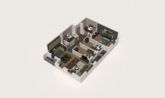 Apartment, Three and a half-room apartment<br>85 m<sup>2</sup>, Telep - severni