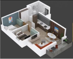 Stan, Trosoban<br>65 m<sup>2</sup>, Alibegovac