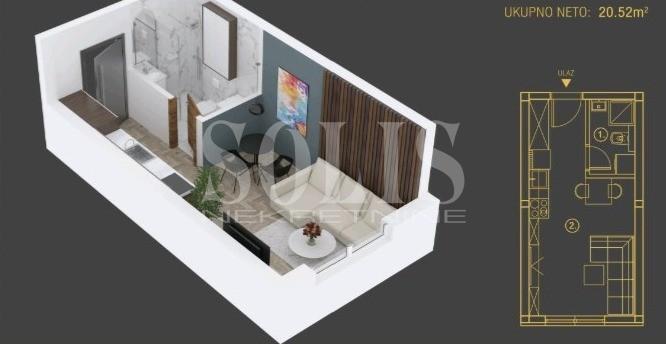 Stan, Petrovaradin, Alibegovac | Šifra: 1052537