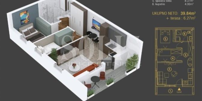 Stan, Petrovaradin, Alibegovac | Šifra: 1052539