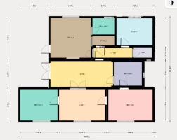 Stan, Troiposoban<br>105 m<sup>2</sup>, Centar Stari grad