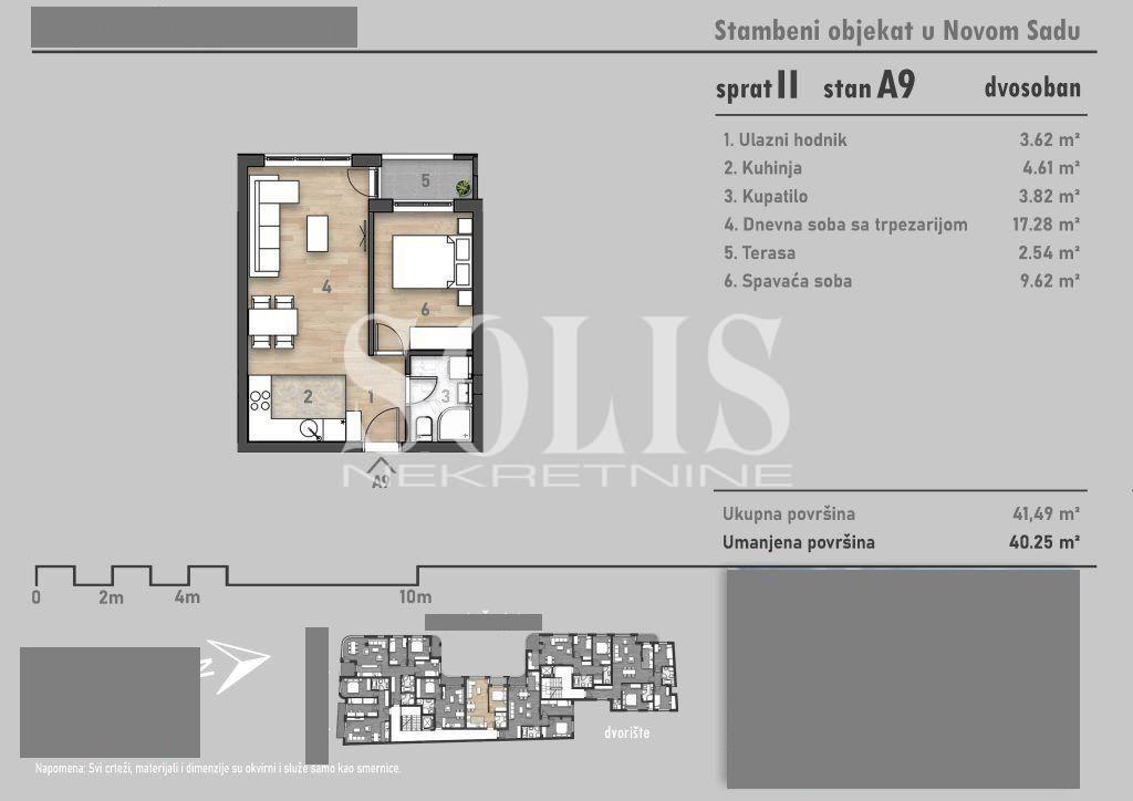 Stan, Novi Sad, Socijalno | Šifra: 1052789