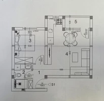 Stan, Dvosoban<br>41 m<sup>2</sup>, Veternik