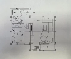 Stan, Dvosoban<br>41 m<sup>2</sup>, Veternik