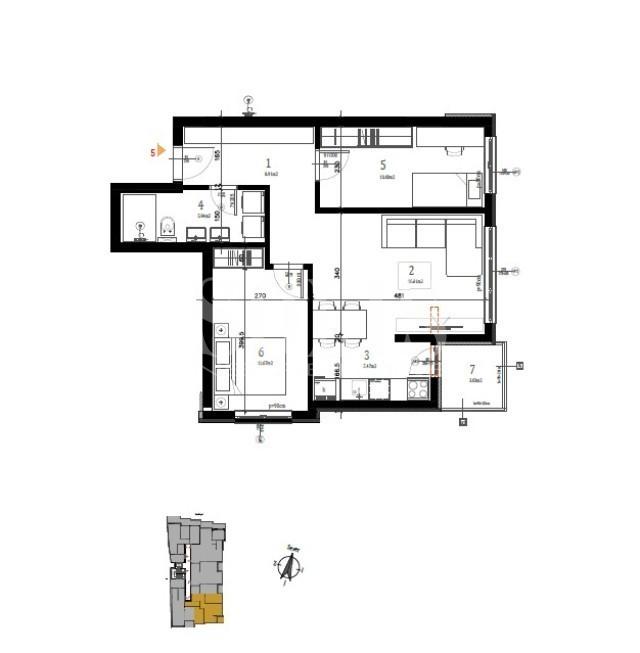 Novi Sad Satelit Trosoban