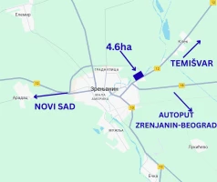 ZEMLJIŠTE, 4.61 ha, Zrenjanin, Zrenjanin
